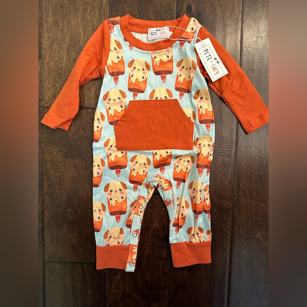 Pete and Lucy boys romper